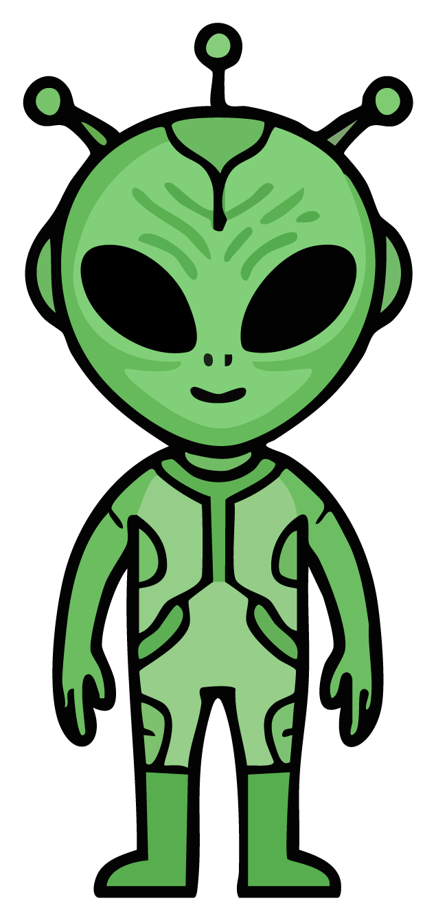 Alien Vinyl Stickers-1
