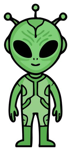 Alien Vinyl Stickers-1