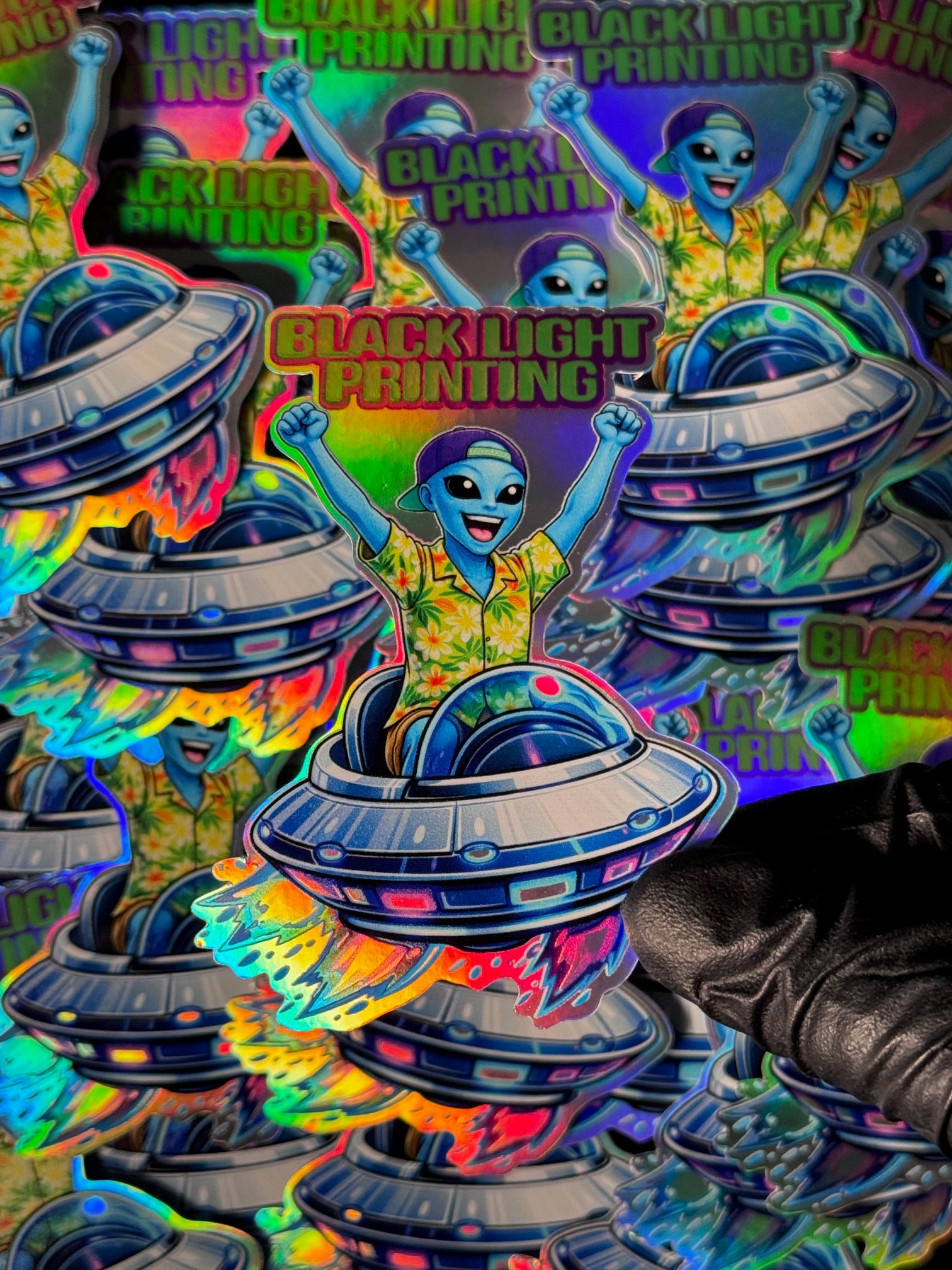 Holographic Stickers